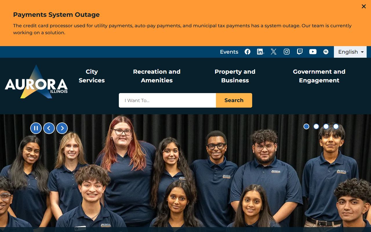 City of Aurora website for Aurora probate court records resources