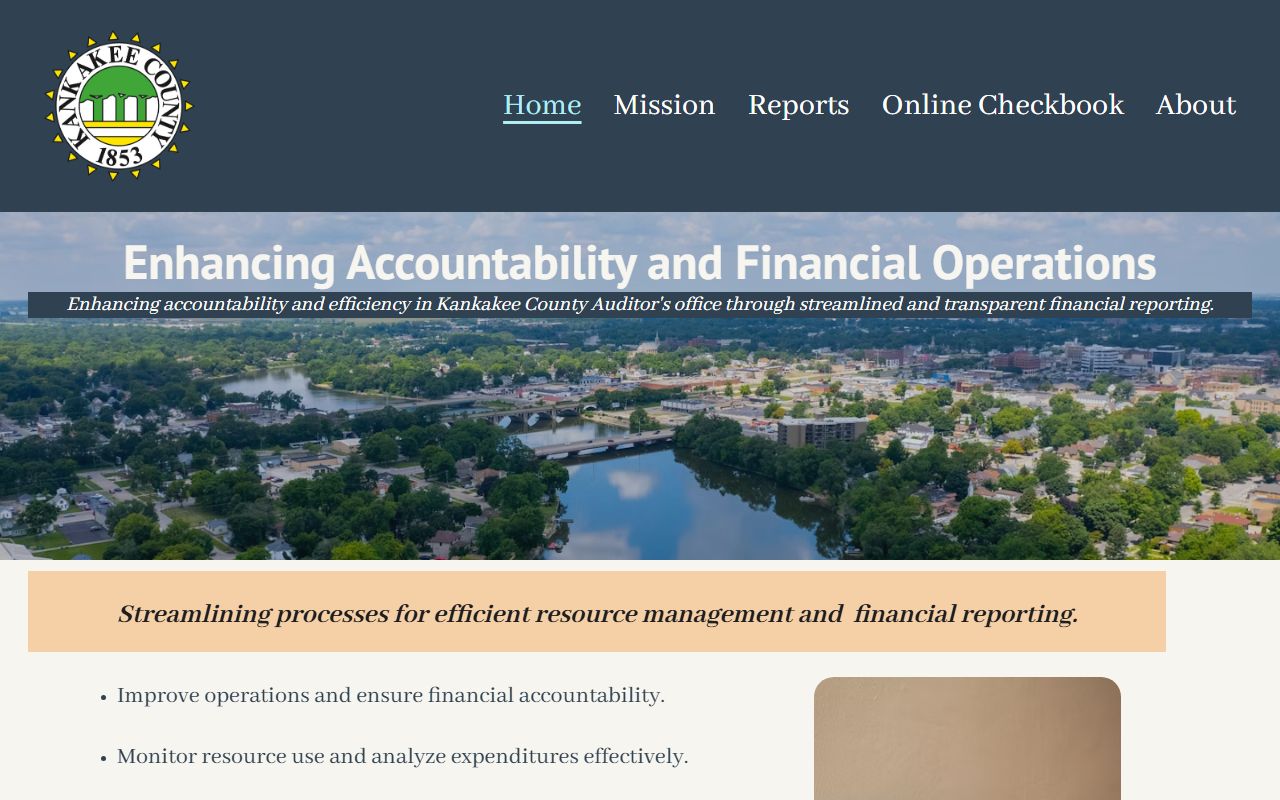 Kankakee County Circuit Clerk page for probate court records