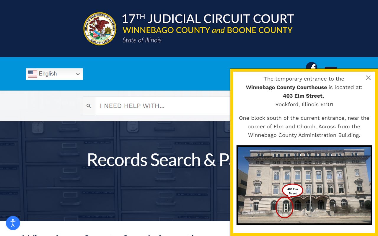 17th Judicial Circuit Court records resources page